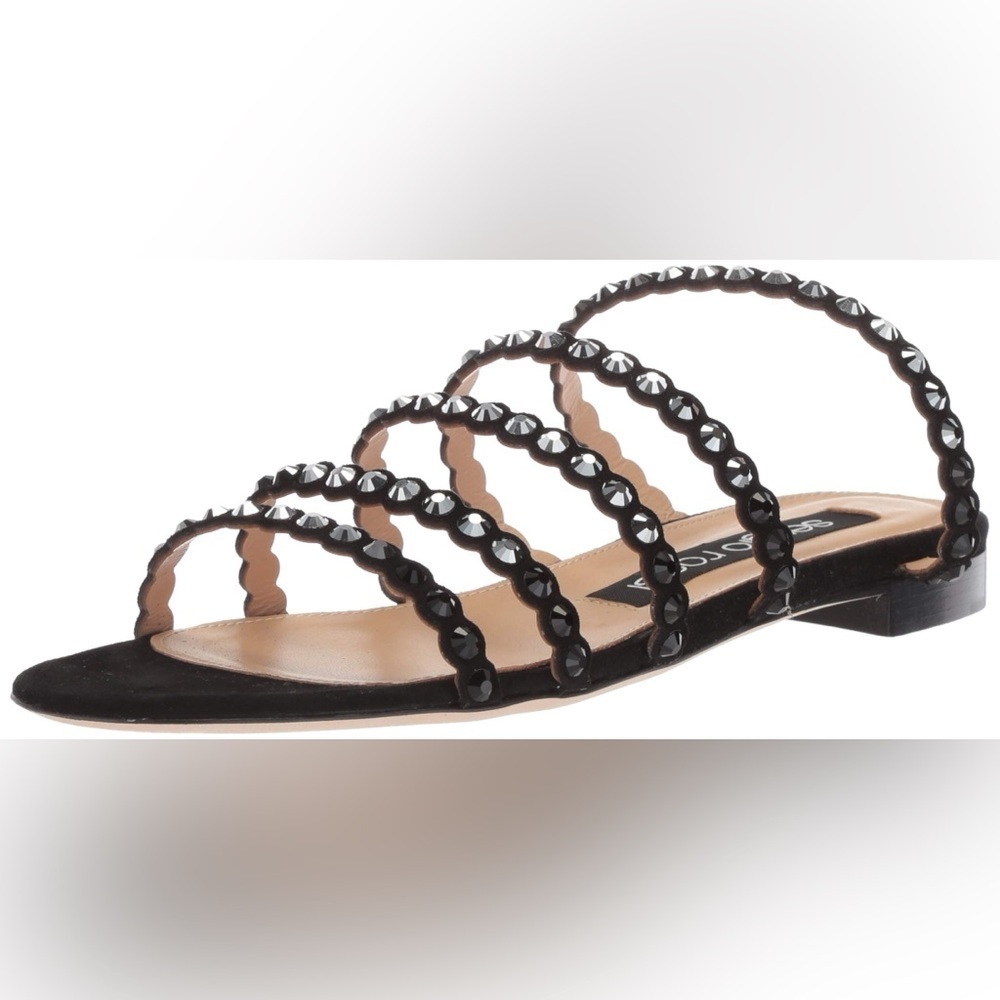 NWOT Sergio Rossi KIMBERLY womens Slide Sandal Size 39 / W 8.5-9